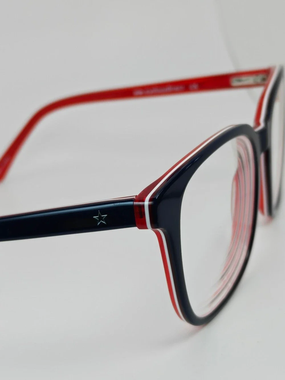 Firework. Classic Red White And Blue 🇺🇸 Square Frame Glasses.